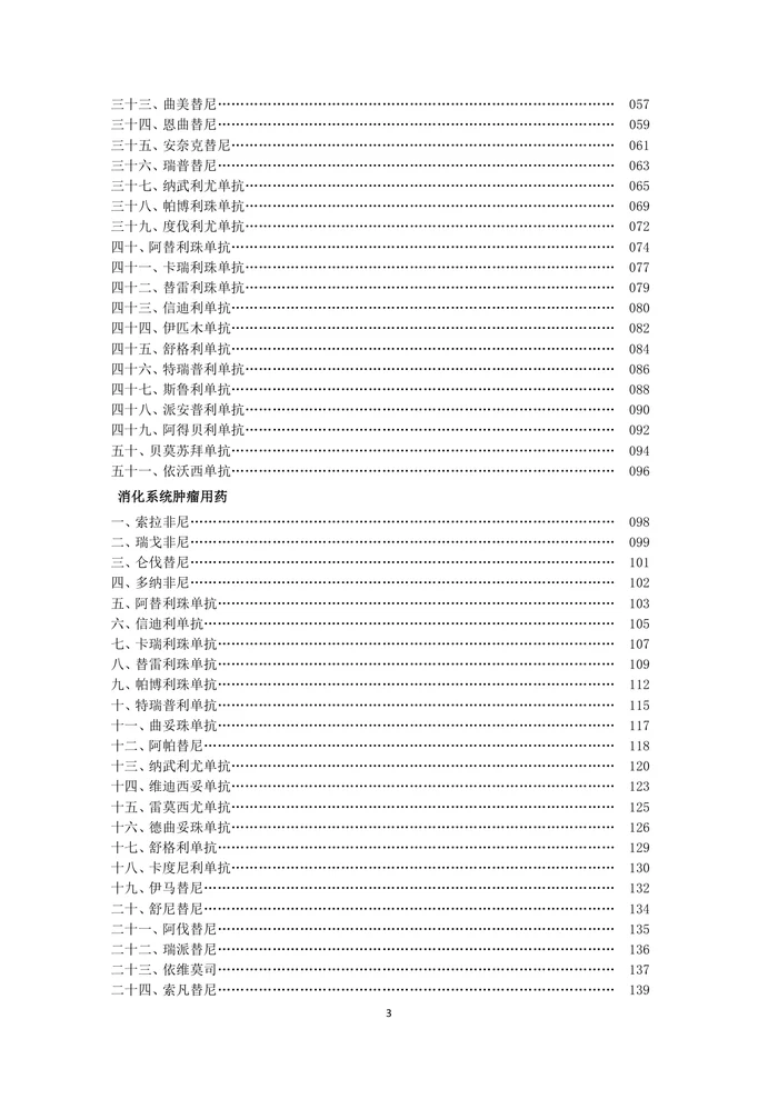 新型抗肿瘤药物临床应用指导原则(2024年版)
