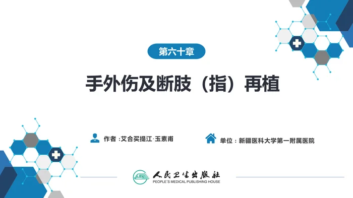 第六十章 手外伤及断肢（指）再植