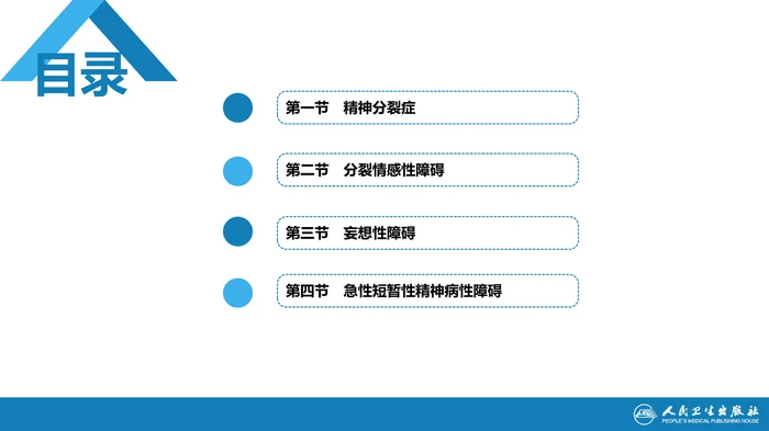 第七章  精神分裂症