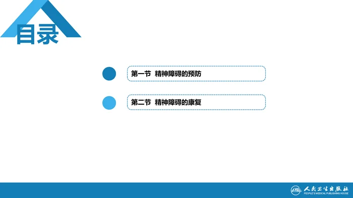 第二十四章  精神障碍的预防和康复