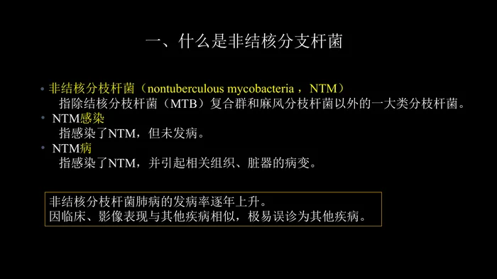 非结核分支杆菌病影像学(NTM)-修改版