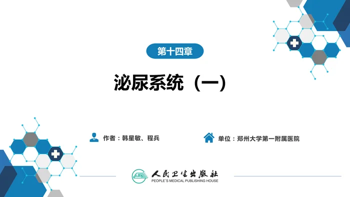 第二篇 临床篇 第十四章 泌尿系统（一）