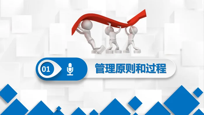 PDCA循环及其在管理中的应用PPT模板