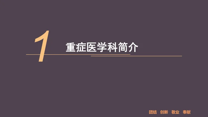 重症医学科主任述职_1