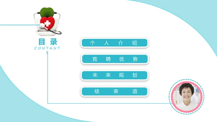 护士护理竞聘PPT