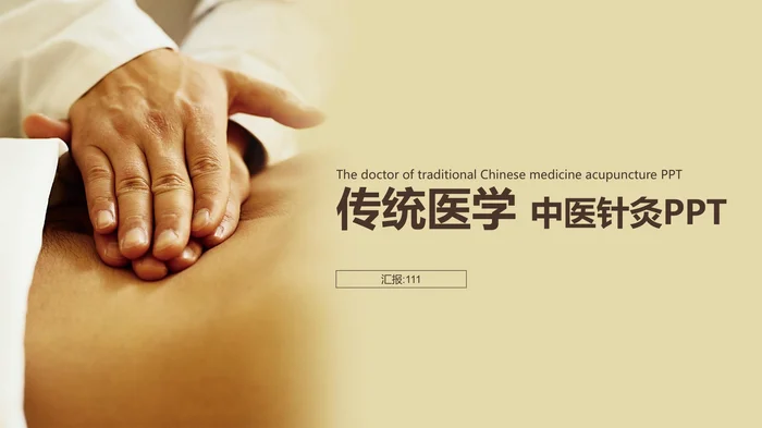 传统医学 中医针灸PPT